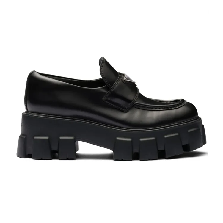 Prada Platform-soled loafers