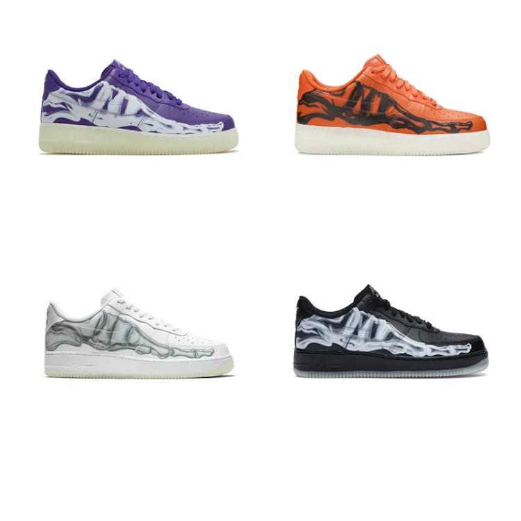 NIKE Air Force 1 OG '07 Skeleton  